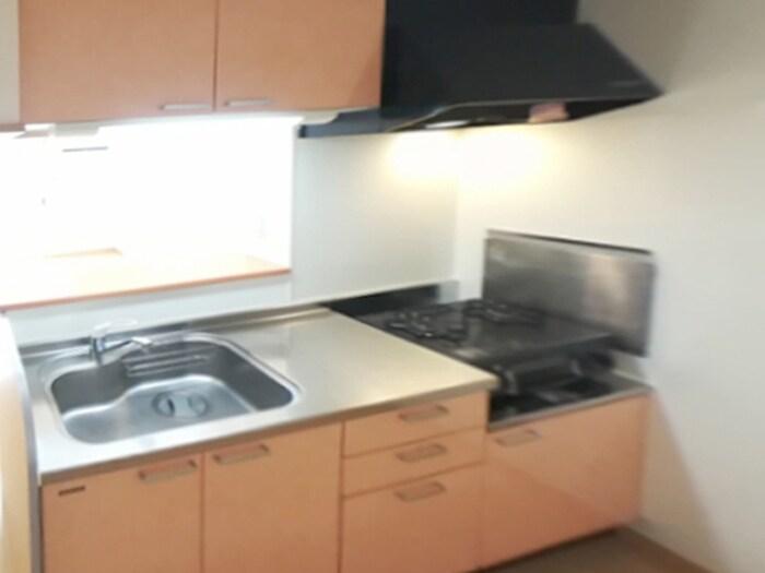 ガスコンロ付き対面キッチン グリーンハイツ