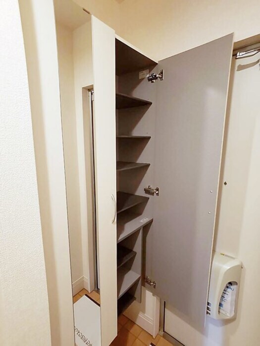 鏡付きシューズボックス クレスト Ⅱ