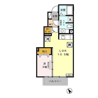 間取図 グリーンハイツ