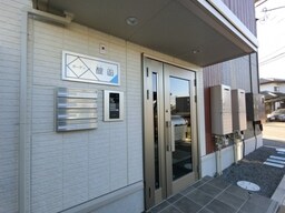 オートロックのエントランス