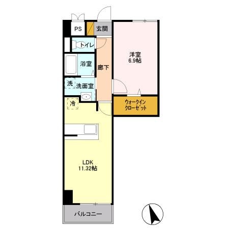 間取り図 グランヒルズ
