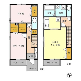 間取図 スクウェア･ヒル Ｃ