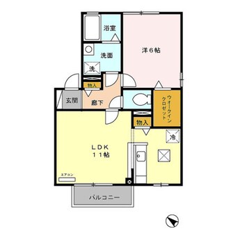 間取図 メゾン･ボヌール Ｂ