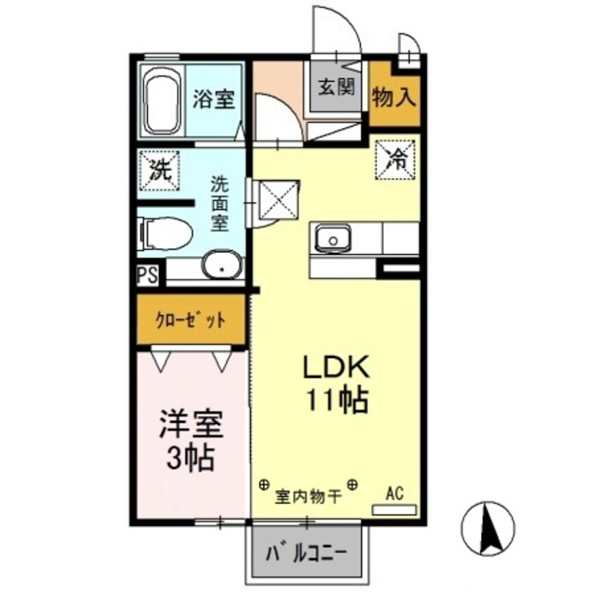 間取図 パルフェタムール