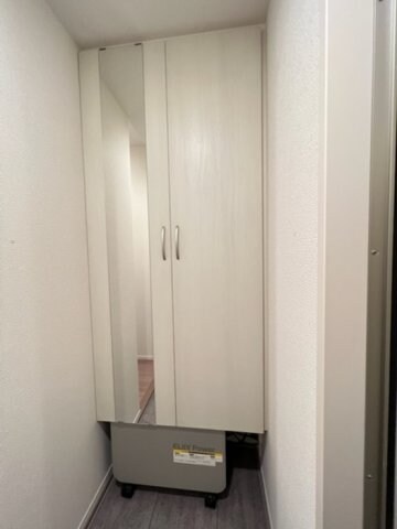鏡付きシューズボックス グラン カナル