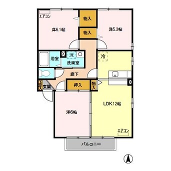 間取図 グランフォーレ