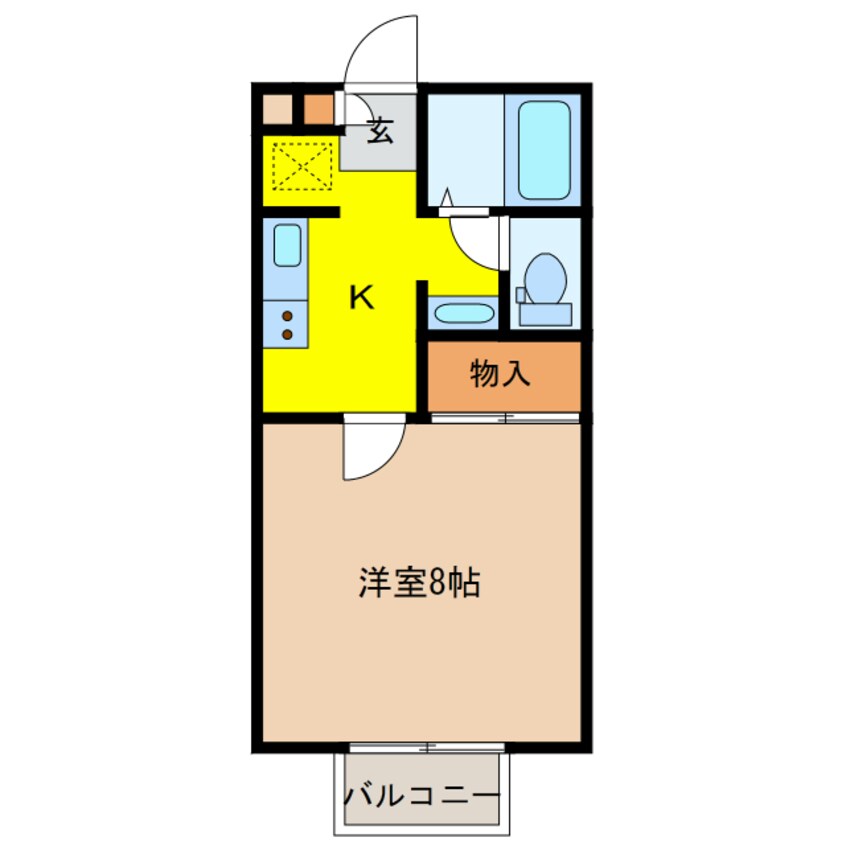 間取図 栄光ハイツ