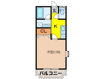 間取図 ボヌール鈴木