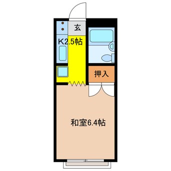 間取図 メゾン・ド・プーレ