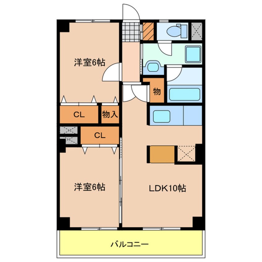 間取図 宇都宮グリーンハイツⅠ