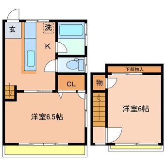 間取図 タマダハイツA