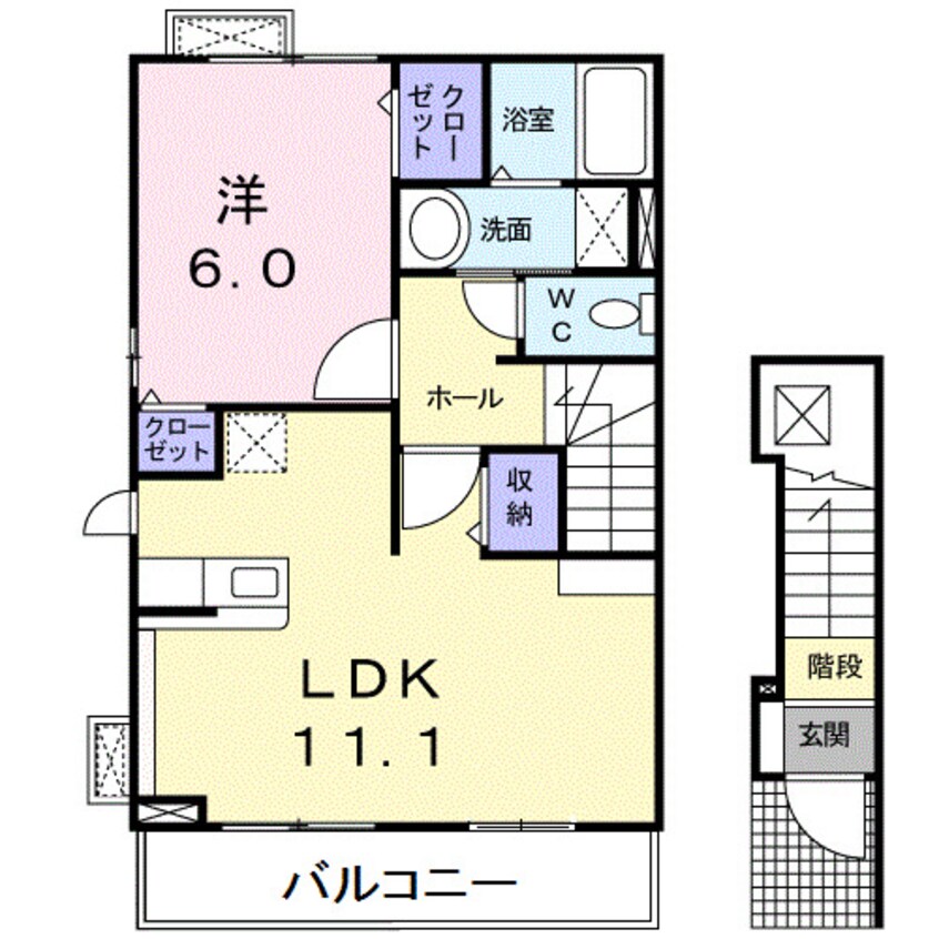 間取図 クアトロ