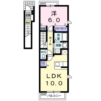 間取図 サニーハウス・ヤマキ