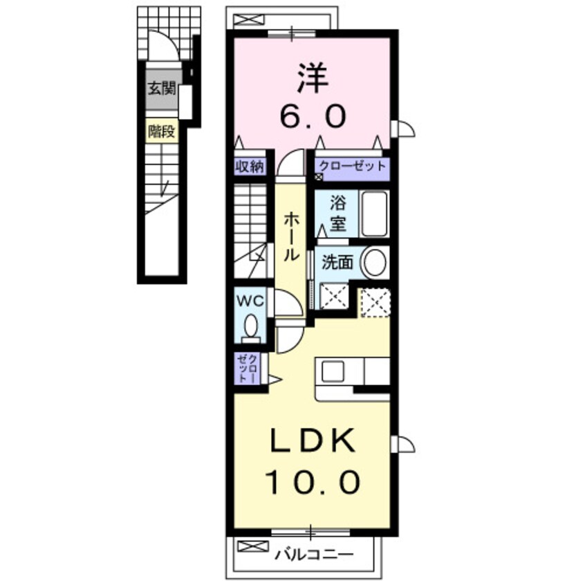 間取図 サニーハウス・ヤマキ