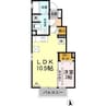 モンテベール Ⅱ 1LDKの間取り