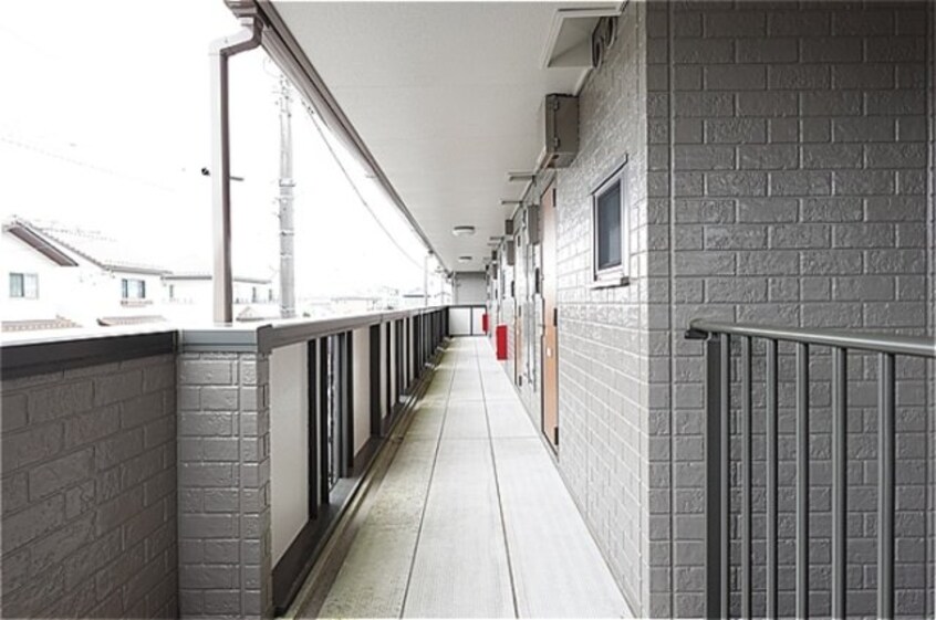 共用廊下 サニーウェル Ｂ