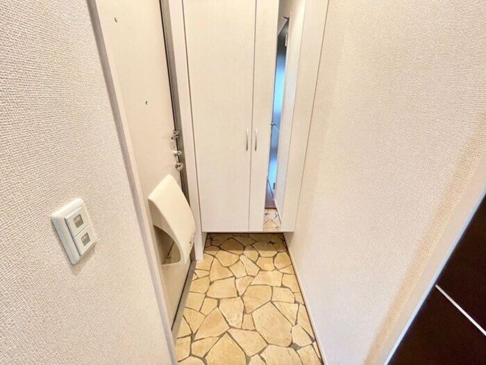 玄関 シューズボックス付き ハイツエスペランサ Ｂ