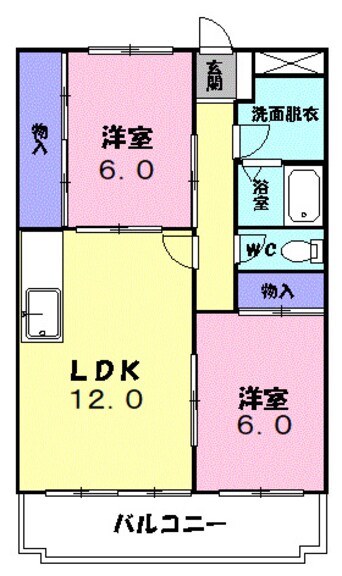 間取図 ＬＡＳＳＩＫ