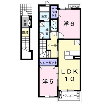 間取図 キャトルサンク