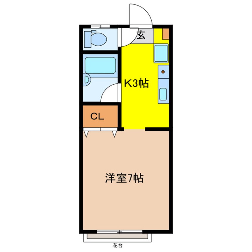 間取図 メゾン・ド・マトゥA