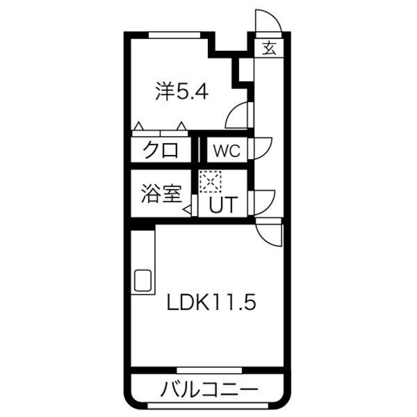 間取図 ルミライズ