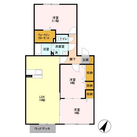 間取り図 パルム安又
