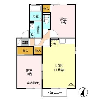 間取図 ティンカー・ベル Ⅰ