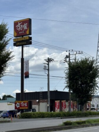 すき家　宇都宮インターパーク店(ファストフード)まで1482m アヴァンギャルド