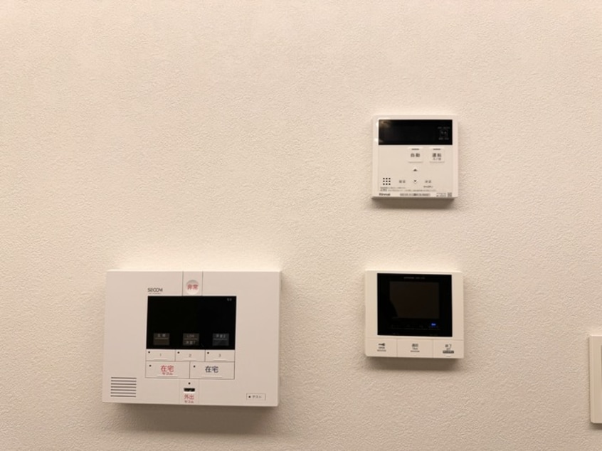 セコムホームセキュリティ、モニター付きインターホン、追い炊き CLASSEUM元今泉