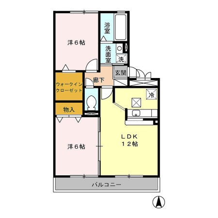 間取り図 グレイスコート Ⅱ