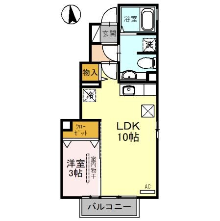 間取り図 アスタマニアーナ Ｂ