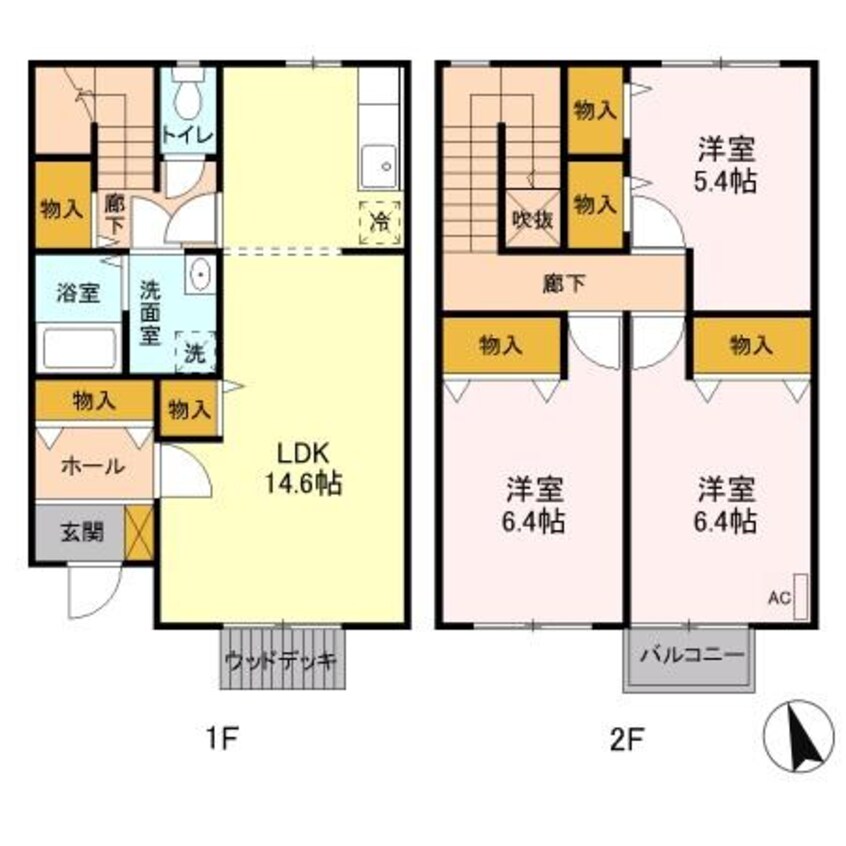 間取図 フレックステクノ Ａ