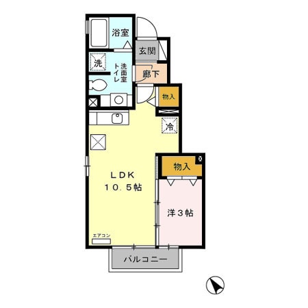 間取り図 クレスト雅 Ａ