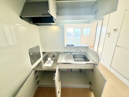 キッチンの中の収納