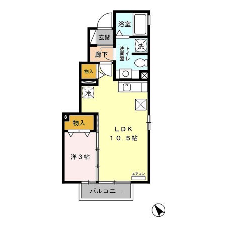 間取り図 クレスト雅 Ｂ