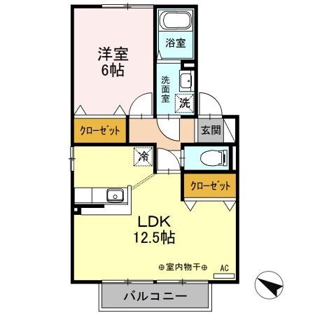間取り図 グレイスコート Ⅰ