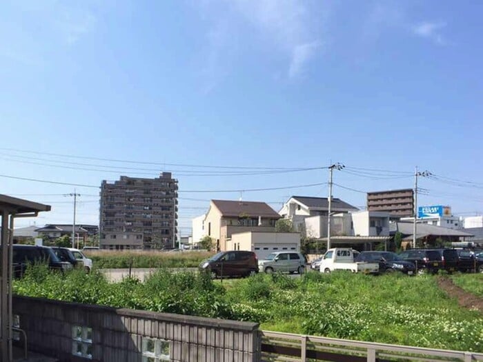 北側眺望 ヴィルドミール中今泉