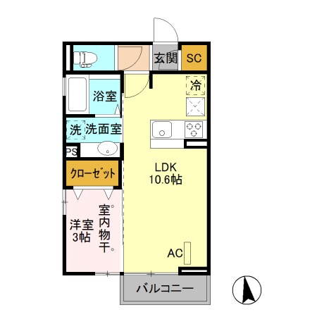 間取り図 ヴァイアＥ