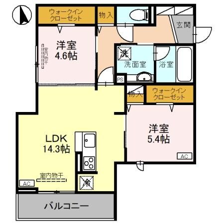 間取り図 D-GLANZ EAST