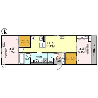間取図 D-GLANZ EAST