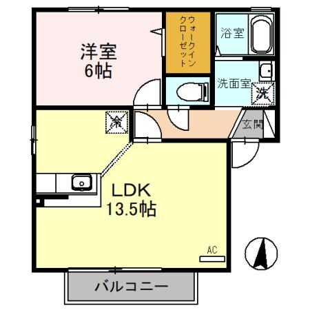 間取り図 アンバサダーヒルズ Ｃ