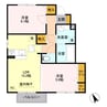 グラン・ヴィラージュ Ｅａｓｔ 2LDKの間取り