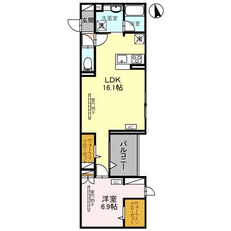 間取り図 D-GLANZ EAST