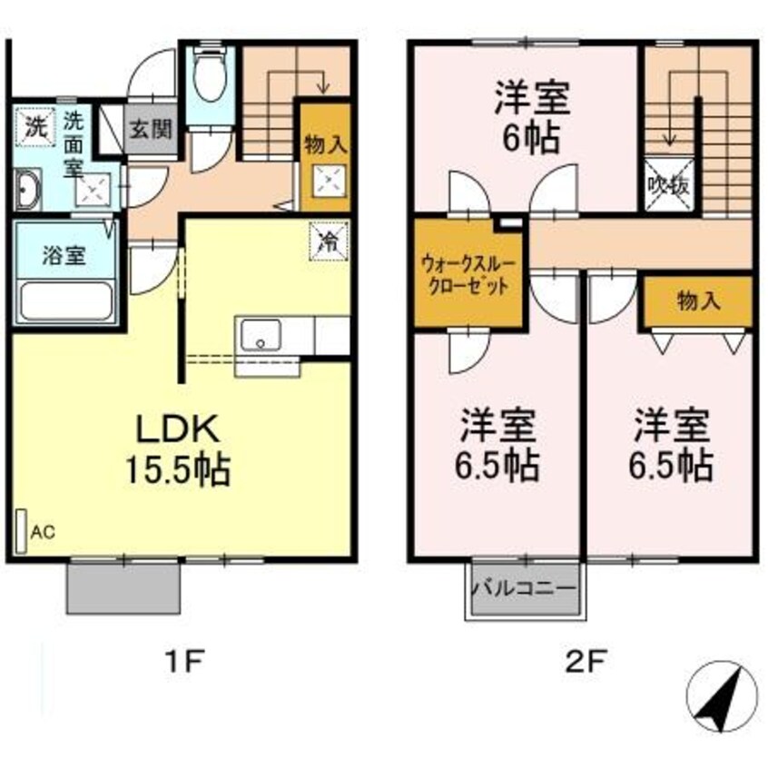 間取図 グランディパレス Ａ