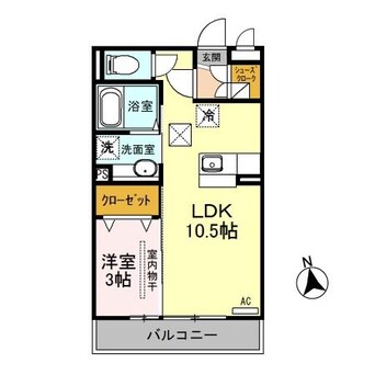 間取図 モンテ・シャルム