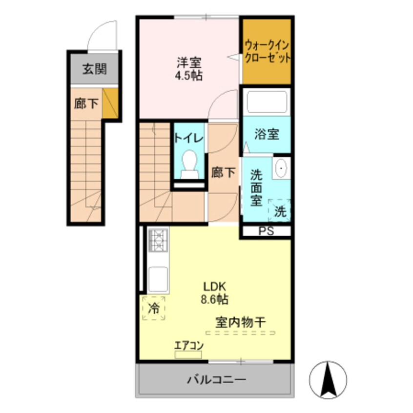 間取図 クレセント