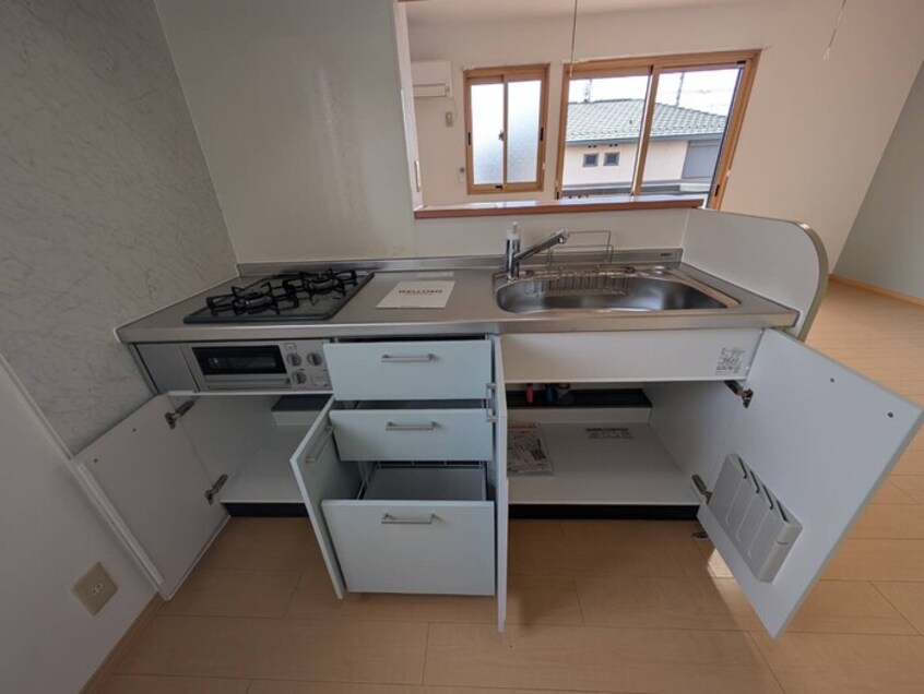 キッチン（収納） グリーンハイツ Ｈ