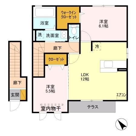 間取り図 ティンカーベル Ｂ