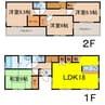 雀宮6丁目戸建 4LDKの間取り