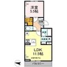 宇都宮芳賀ライトレール/駅東公園前駅 徒歩34分 2階 1年未満 1LDKの間取り